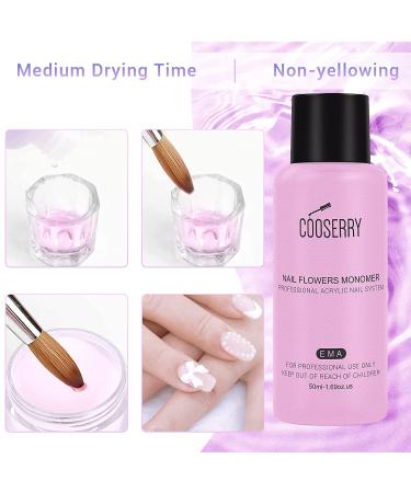 Cooserry 48 Colors Acrylic Nail Kit with Monomer - Professional Starter Set for Beginners - Nail Powder, Liquid, Primer Included - Buy Online on GoSupps.com