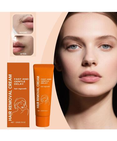  Zasdvn No Shave Hair Removal Cream 22g Hair Removal Product | Facial Hair Removal Care | For Women and Men Soothes Radiant Skin for Dry Skin Moisturizing - Buy Online on GoSupps.com