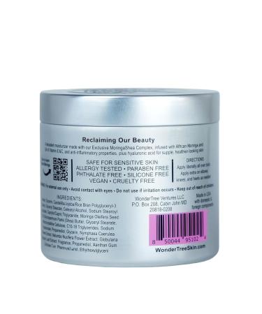 Next Level Glow Body Butter for Melanin-Rich Skin | Natural Moringa Shea & Hyaluronic Acid | 8oz Mango Citrus Scent - Buy Online on GoSupps.com