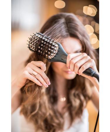 Remington 2-in-1 Smoothing Brush CB7400 Fast Hair Styling with Ceramic Coating & Digital Display | International Shipping - Buy Online on GoSupps.com