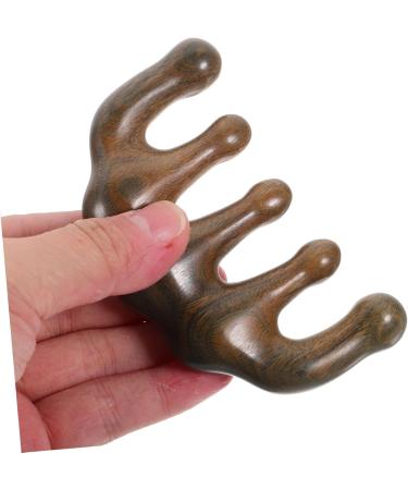 Watiifufu Sandalwood Comb - Simple & Reliable Body Massage Device | Creative Wooden Acupuncture Massager - Buy Online on GoSupps.com