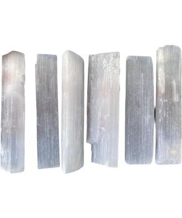 Selenite Crystal Energy Stick - Healing Stone from Morocco | Selenite Healing Crystals & Gemstones for Energy Cleansing - Buy Online on GoSupps.com