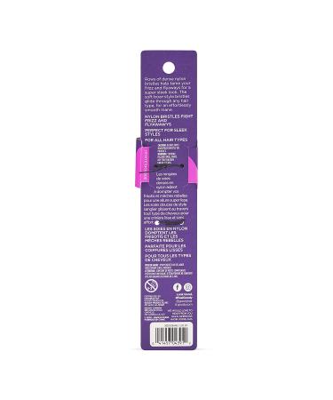 Goody Styler Brush - Finishing and Smoothing - Nylon Bristles - Suitable for All Hair Types - Woodgrain Design - 04391 - Buy Online on GoSupps.com