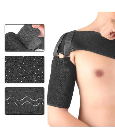Rotator Cuff Support Brace Shoulder Stabilizer Brace | Shoulder Brace Compression Sleeve Compression Wrap Rotator Cuff Support for Men & Women - Buy Online on GoSupps.com