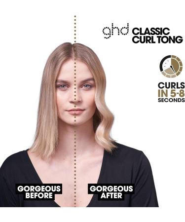 ghd Curve 26mm Curl Tongs with Ultra-Zone Technology - 185 C Styling Temp, Cool Tip, Auto Sleep Mode - For Long-Lasting Healthy-Looking Curls - Buy Online on GoSupps.com