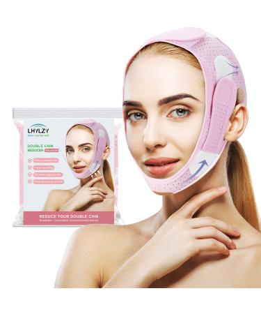 LHYLZY Double Chin Reducer  V Line Lifting Face Slimming Mask Chin Strap for Women  Eliminates Sagging Skin Firming Anti Aging Facial Jawline Shaped Neck Belt single