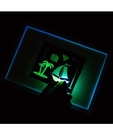 Draw with Light Sketch Board | Luminescent Glow in The Dark Drawing Painting for Kids - Buy Online on GoSupps.com