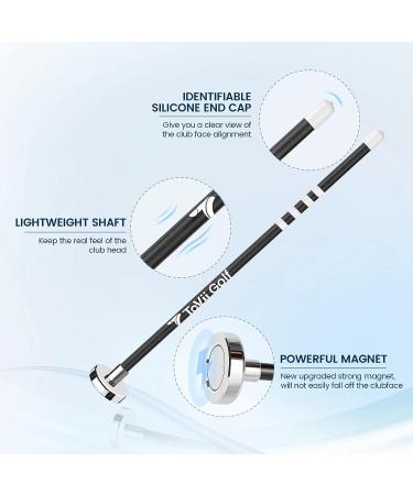 ToVii Golf Alignment Rods - Magnetic Golf Club Alignment Stick for Improved Swing Training - Golf Training Aid for Perfect Alignment and Visualization - Great Golf Gift - Buy Online on GoSupps.com