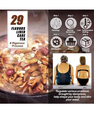 29 Flavors of Ancient Formula Tea 29 Flavors of Ancient Wet Tea Liver Care Tea Liver Care Tea-Health Tea and Camellia Tea Ancient Wet Tea (1pcs) - Buy Online on GoSupps.com