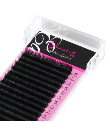 Self-fan eyelash car easy fan lashes for volume technology C D curl eyelash extension 2D-20D large amount of 16 rubbing on the root c-curl starch 0.05mm thickness 10mm