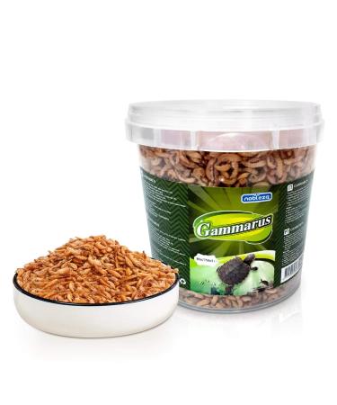 Nobleza gammarus food for turtles and water turtles made of high -quality natural river shrimp 80g / 750ml 80 g (1 Pack)