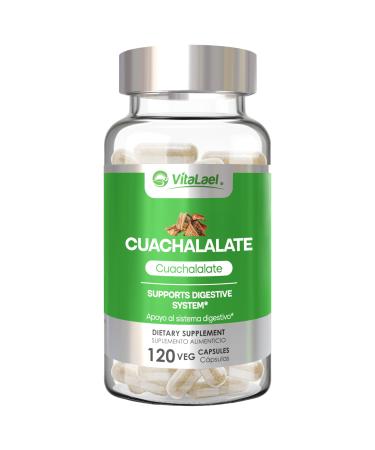 VitaLael Cuachalalate Capsules - Natural Digestive Health Support Supplement - 50 Count
