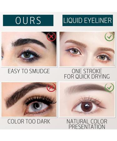 Generic 2024 New Waterproof Brow Pencil with Micro-Fork Tip Magic Eyebrow Pencil 3D Waterproof Microblading Eyebrow Pen (Gray Brown) - Buy Online on GoSupps.com