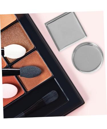 90 Pcs Aluminum Empty Blusher & Eyeshadow Palette Pans - Square Metal Makeup Container | 2.5x2.5cm - Buy Online on GoSupps.com