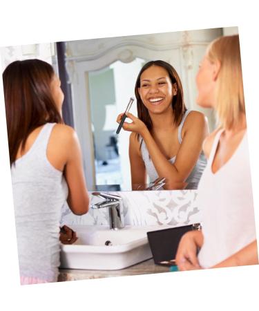 Beatifufu Makeup Brush Cosmetic and Cleaning Tools Portable Washing Scrubber Cleaning Pad Brush Sponge Brush Cleaner Mat Partial Eyelash Curler Cleaning Mat Makeup Utensils Artificial Fiber - Buy Online on GoSupps.com