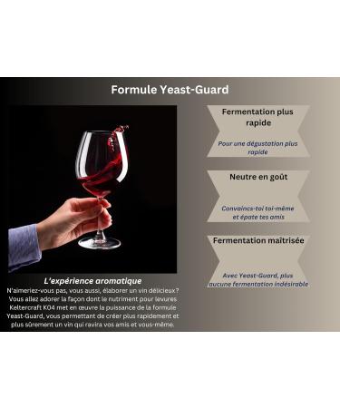 Sel nutritif pour levure Keltercraft K04 20g: pour 50L de vin/hydromel/cidre Sel de fermentation Nourriture pour levure DAP avec vitamines Sel nutritif pour la fermentation - Buy Online on GoSupps.com