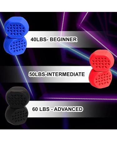 Jaw exerciser 3 Resistance Levels Sports Jaw Exerciser for Men & Women A powerful Jawline exerciser for users of all levels Slims& Tones the Face - Buy Online on GoSupps.com