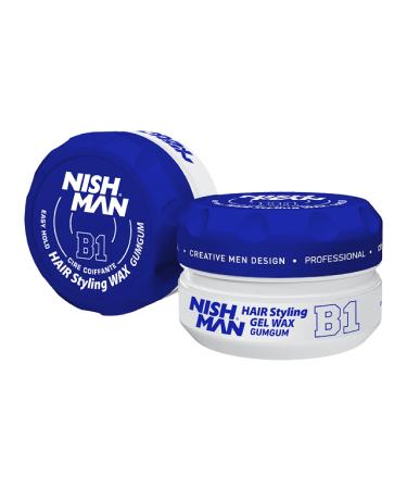 nishman Hair Styling Series (B1 Hair Styling Gloss Gel Wax GumGum 150ml)
