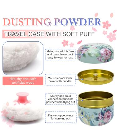 2 Pack Baby Powder Puff for Body Powder with Powder Container Soft Velour Puff for Woman Large Makeup Puff Body Powder Puffs with Dusting Powder Traveling Case Endless Scenery - Buy Online on GoSupps.com
