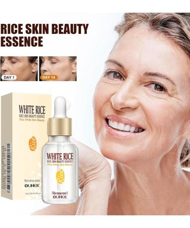  AJOG Rice Facial Essence - Brightening and moisturizing cream rice serum for refined pores and balanced complexion regenerating improves skin radiance and elasticity 30 ml (3 pcs) - Buy Online on GoSupps.com