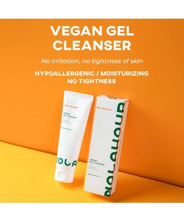 Vegan Gel Cleanser 4.06 fl. oz | Gentle Moisturizing Face Wash for Oily & Dry Skin | Plant-Based Coconut Cleanser for Men & Women - Buy Online on GoSupps.com