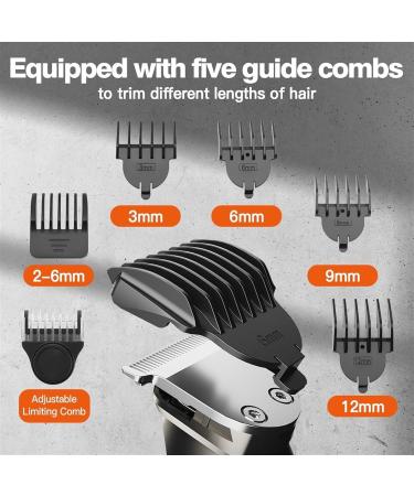 Premium Gold Beard Trimmer Kit for Men - All-in-One Grooming IPX7 Washable Electric Razor & Mustache/Nose Hair Trimmer - Ideal Gift - Buy Online on GoSupps.com