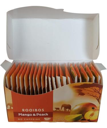Pickwick Rooibos Tea with Mango & Peach - 20 Tea Bags - Buy Online on GoSupps.com