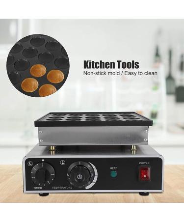 Mini Pancake Maker 25/50 Pieces Non-Stick Pancake Maker 850W Electric Waffle Maker Pancake Maker for Home and Commercial use (Size : 25) - Buy Online on GoSupps.com