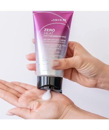 Joico Zero Heat Air Dry Styling Cr me for Fine/Medium Hair | 24 Hour Humidity Control | Tames Frizz & Enhances Texture | Boost Shine | 5.1 Fl Oz (Pack of 2) - Buy Online on GoSupps.com