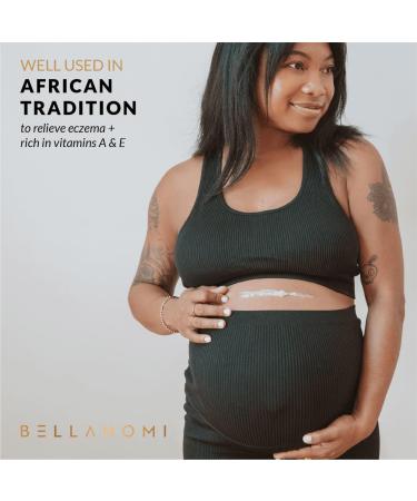 Bellanomi 100% Pure African Raw Shea Butter for Hair & Skin Organic Formula Unscented Moisturizing Body Butter for Dry Skin Hair and Nails (3.4 oz) - Buy Online on GoSupps.com