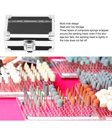Nail Drill Bits Holder Nail Drill Bits Holder Container Stand Dustproof Drop Resistant Multi Hole Nail Drill Bits Stand Displayer Organizer Container(2#) - Buy Online on GoSupps.com