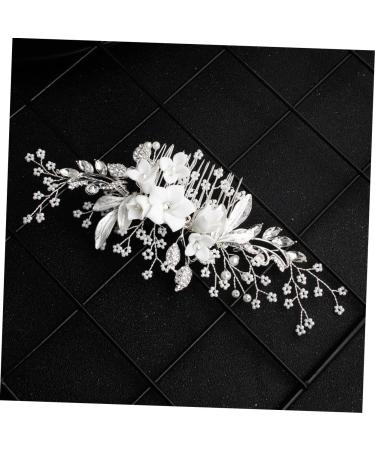 FRCOLOR Women Hair Comb Tiara Women Hairpin Floral Headdress Comb Women's Korean Hair Comb Headpiece - Buy Online on GoSupps.com