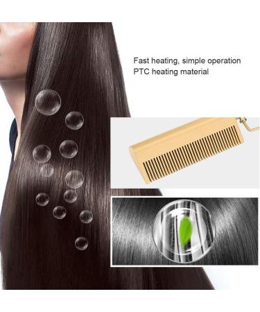 Professional Alloy Electric Hair Straightener Comb | 450 F High Heat Ceramic Styling Tool with Digital Display | Worldwide Shipping - Buy Online on GoSupps.com