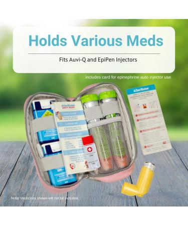 Kids Allergy Carrying Case for EpiPen & Benadryl - Busy Boy Blue | AllerMates - Buy Online on GoSupps.com
