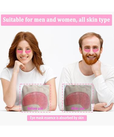 10 Pairs Crystal Collagen Under Eye Patches Hydrating Under Eye Gel Pad Under Eye Treatment Mask for Dark Circles Puffy Eyes Anti Wrinkle Fine Lines Skincare for Women and Men (Pomegranate) - Buy Online on GoSupps.com