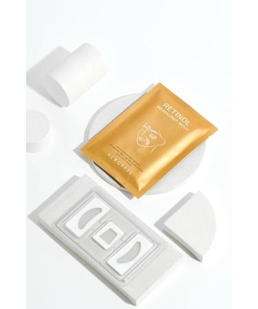 Acropass Retinol Microcone Patch - Anti-Aging Line Care for Forehead Smile Lines & Eye Area | 12 Patches - Buy Online on GoSupps.com