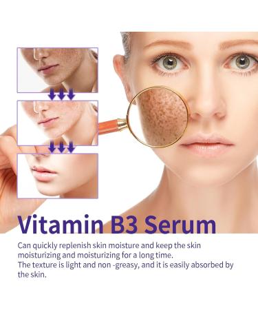  G n rique B3 Vitamin B3 Serum Dark Spot Corrector Niacinamide and Anti-Wrinkle Face Serum Firms & Brightens Complexion 30ml (2PC) - Buy Online on GoSupps.com