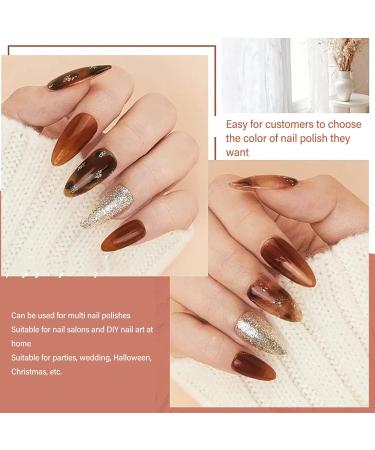 Artificial False Nail Tips False Nail Tips Set Easy Painting Ultra Thin Transparent Various Sizes for DIY Nail Art (07#) - Buy Online on GoSupps.com