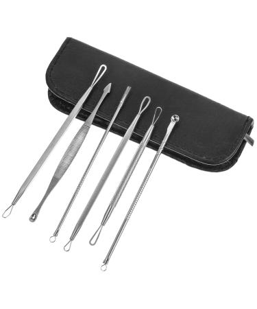 Healeved 1 Set Blackhead Removal Tool Wear Resistant Remover Needle Reusable Remover Portable Household Stainless Blackhead Tool Compact Blackhead Tool