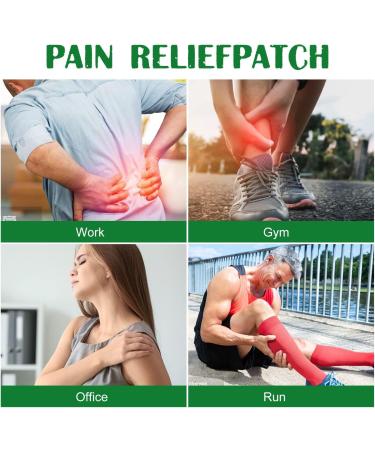 MYMULIKE Pain Relief Patch - 52 Pcs Wormwood Knee Patches for 24h Relief | Arthritis & Joint Pain | No Side Effects - Buy Online on GoSupps.com