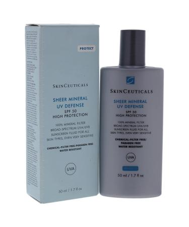 Skinceuticals Protect Sheer Mineral UV Defense SPF 50 - Lightweight Sunscreen for All Skin Types (50ml) - Shop Internationally - Buy Online on GoSupps.com