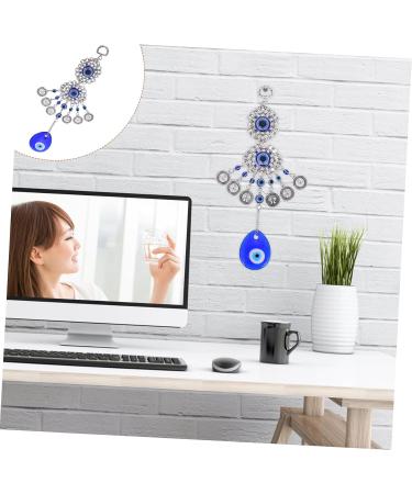 ORFOFE Blue Eyes Pendant Decor Ornament Car Tote Trendy Purse Turkish Blue Eyes Fashion Devil Eye Necklace - Buy Online on GoSupps.com