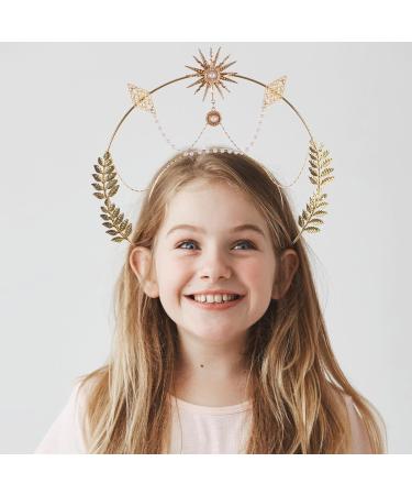 FRCOLOR Hal-o Crown Marys Goddess Headband Angel Hal-o Headband Hal-o Crown Headpiece Greek Goddess Hairbands Tiara Halloween Costume Headdress - Buy Online on GoSupps.com