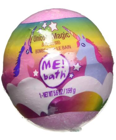 Me! Bath 5.6 Oz Unicorn Magic Bath Bomb - Cruelty Free  Moisturizing  Pink-Tinted Bath Bomb