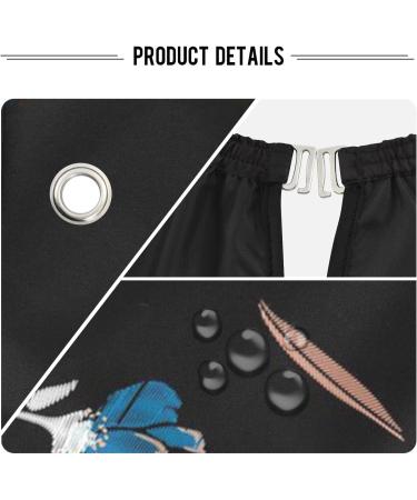 Buy Waterproof Barber Cape - Blue Flower & Cheetah Haircut Bib for Men & Unisex | Premium Hair Cutting Cape - Buy Online on GoSupps.com