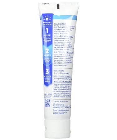 Essential Oxygen Organic Toothpaste Peppermint 4 oz - Fluoride-Free, Eco-Friendly Dental Care - Buy Online on GoSupps.com