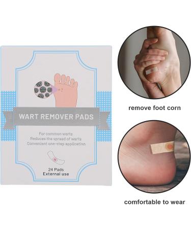 Artibetter 24Pcs Wart Remover Pads - Medicated Patches & Concealing Pads for Plantar Warts on Feet - Effective International Shipping - Buy Online on GoSupps.com