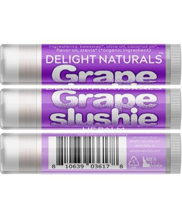 Grape Slushie Lip Balm Set of Three | Hydrating & Flavorful | International Shipping Available - Buy Online on GoSupps.com
