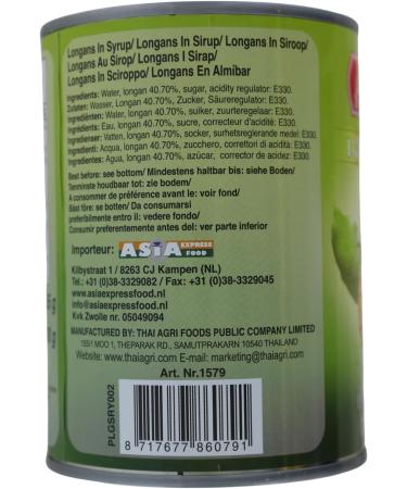 ROYAL THAI - Longanes in syrup - 1 X 565 GR - Buy Online on GoSupps.com