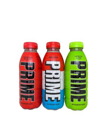 DRINK PRIME Prime Hydration Sports Drink 500ml 3 Pack TRIAL PACK)